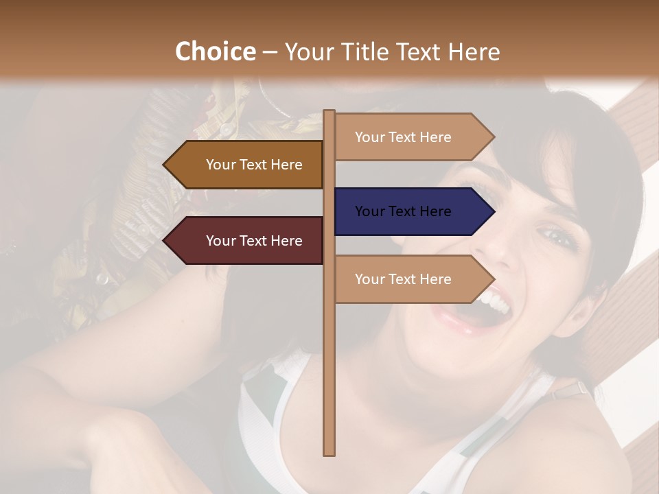 Healthy Dentist Teen PowerPoint Template