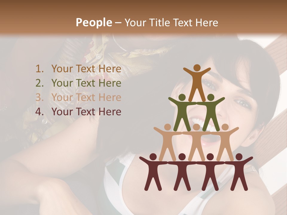 Healthy Dentist Teen PowerPoint Template