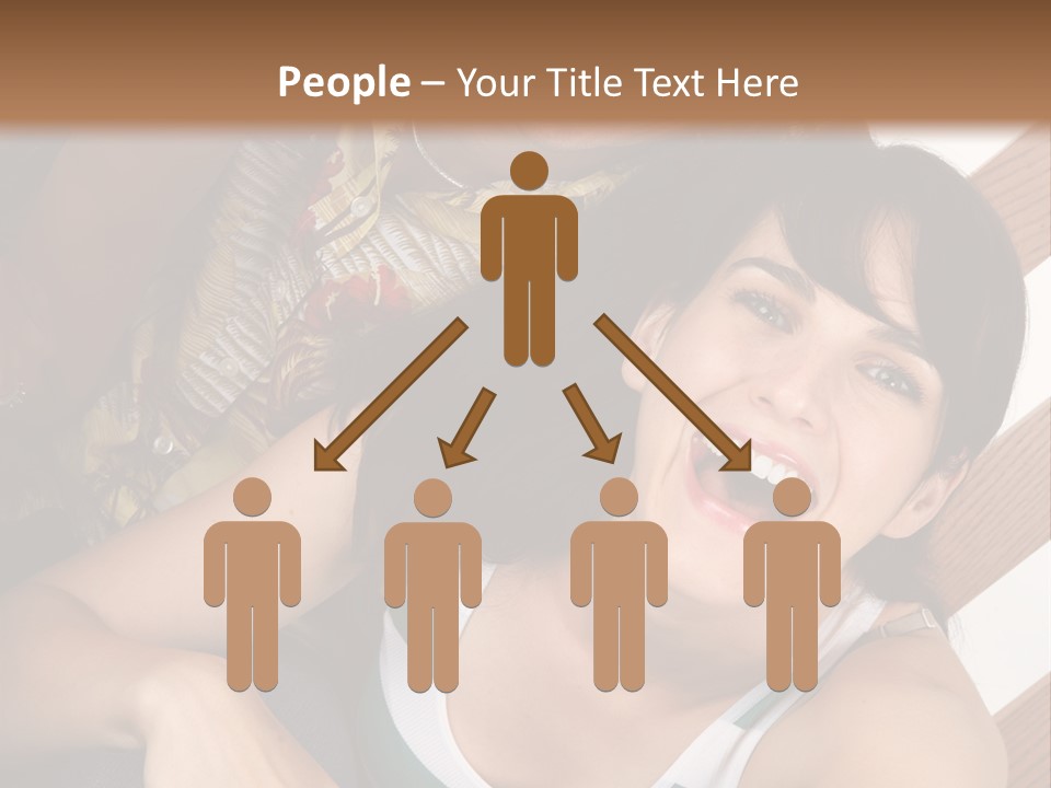 Healthy Dentist Teen PowerPoint Template