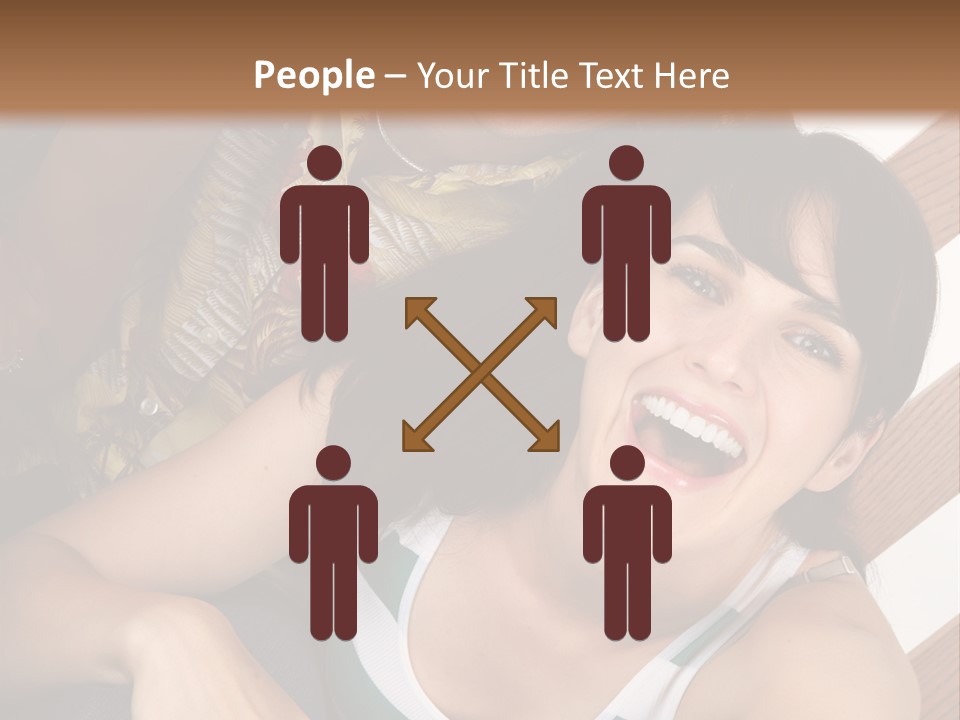 Healthy Dentist Teen PowerPoint Template