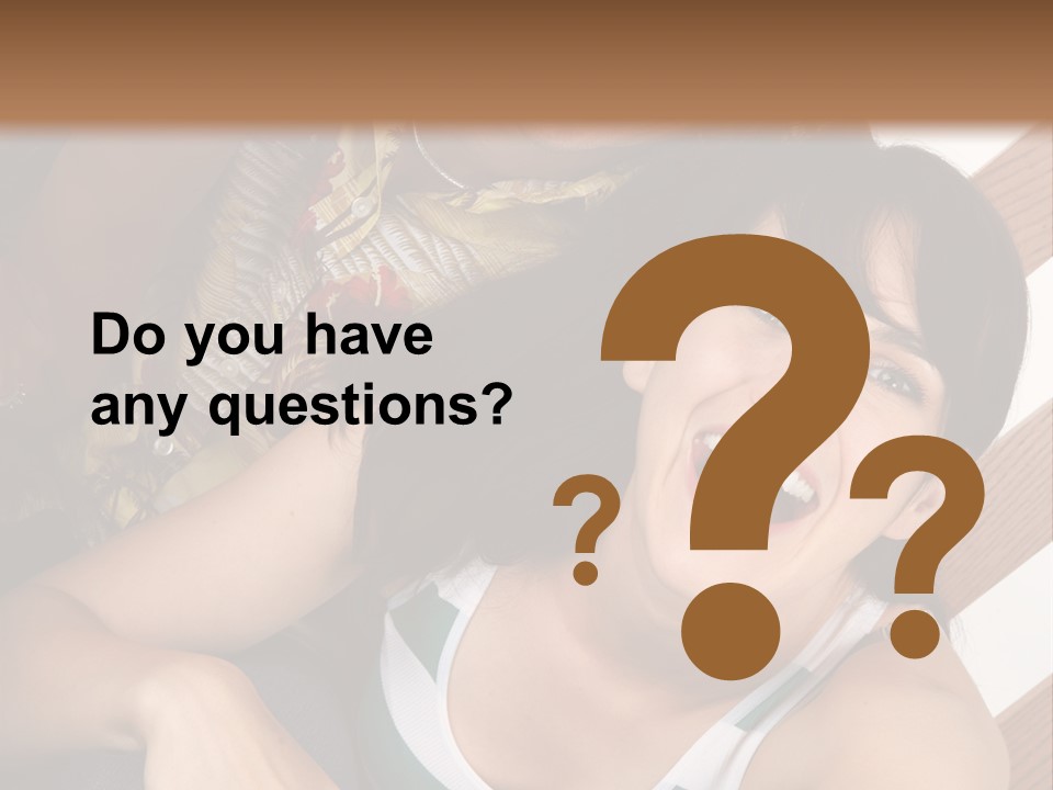 Healthy Dentist Teen PowerPoint Template