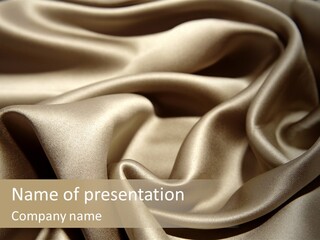 Sexy Silk Waves PowerPoint Template