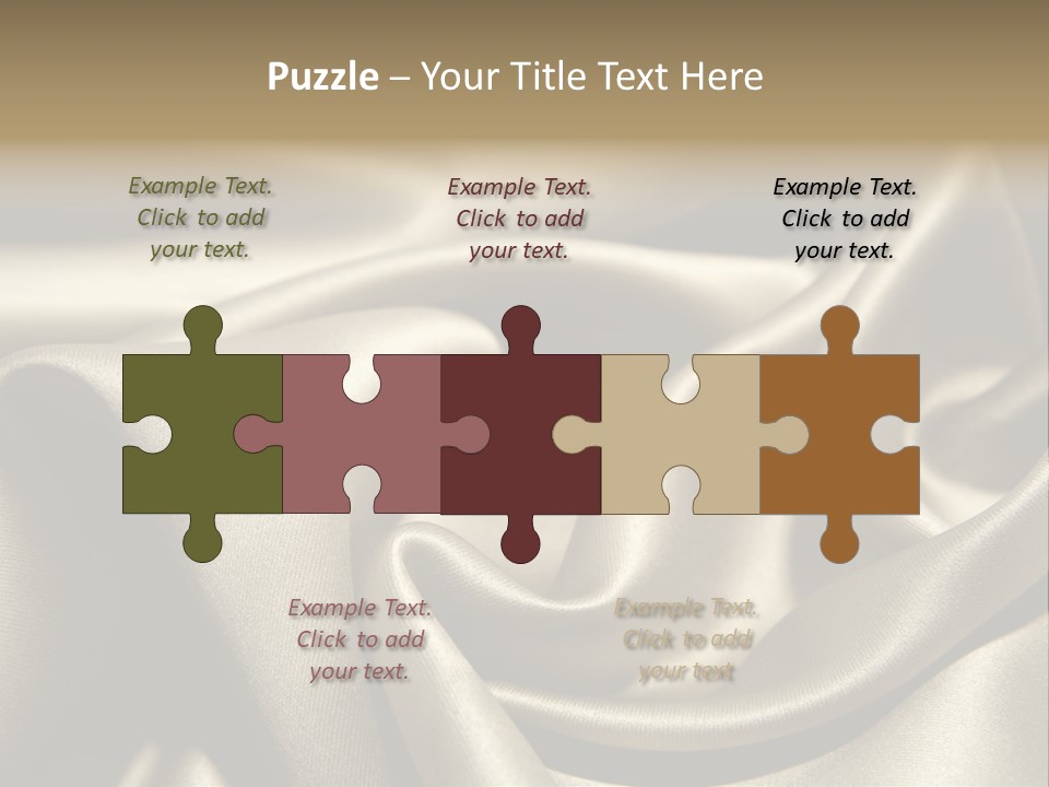 Sexy Silk Waves PowerPoint Template