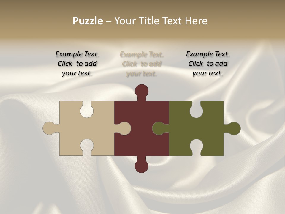 Sexy Silk Waves PowerPoint Template