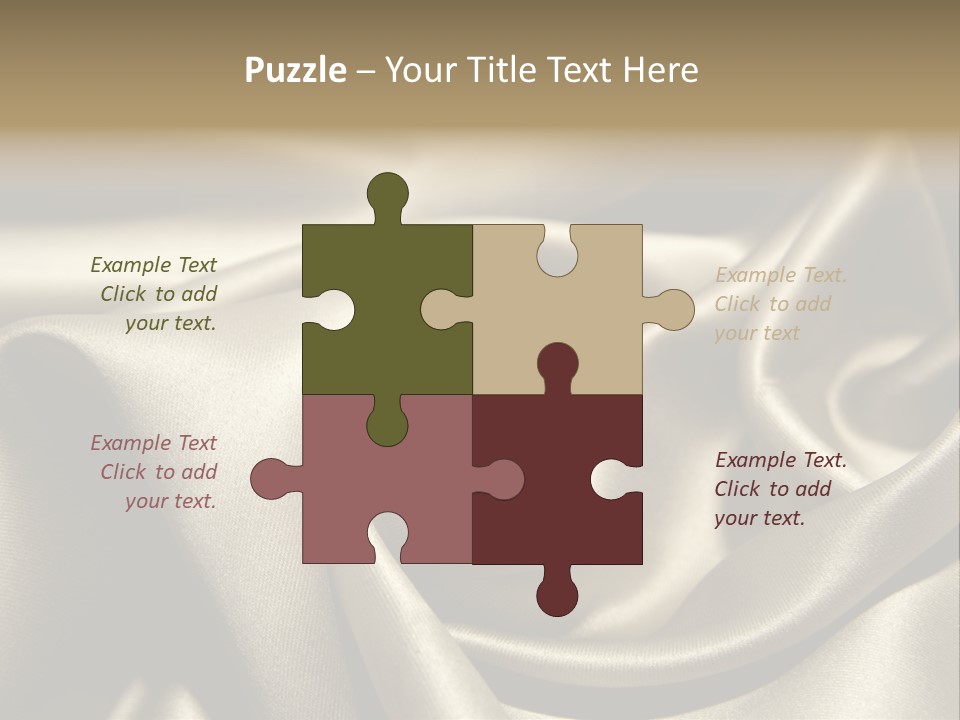 Sexy Silk Waves PowerPoint Template