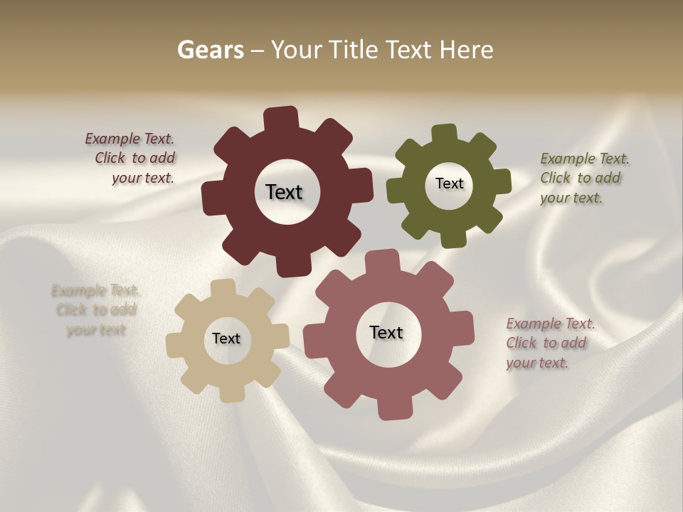 Sexy Silk Waves PowerPoint Template