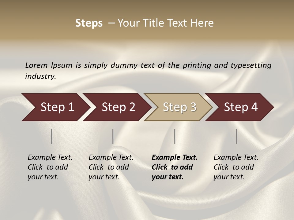 Sexy Silk Waves PowerPoint Template