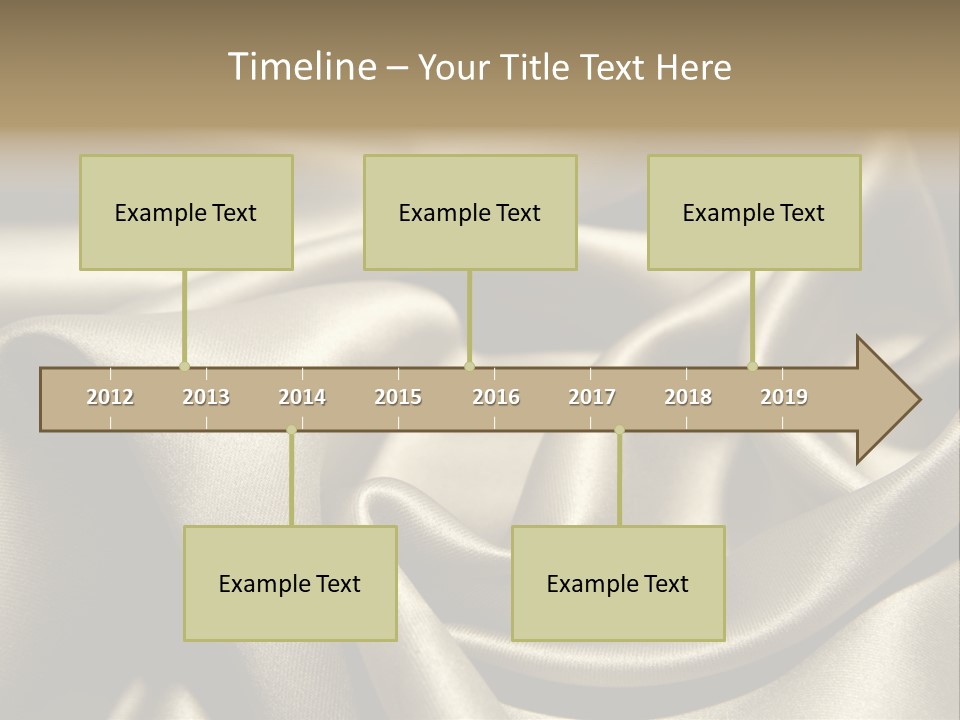 Sexy Silk Waves PowerPoint Template