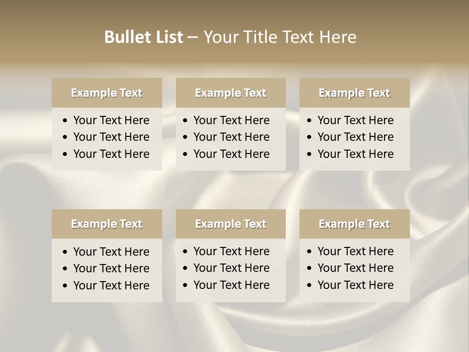 Sexy Silk Waves PowerPoint Template