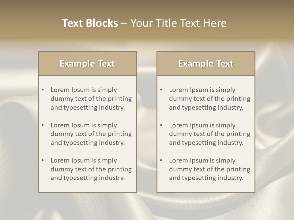 Sexy Silk Waves PowerPoint Template