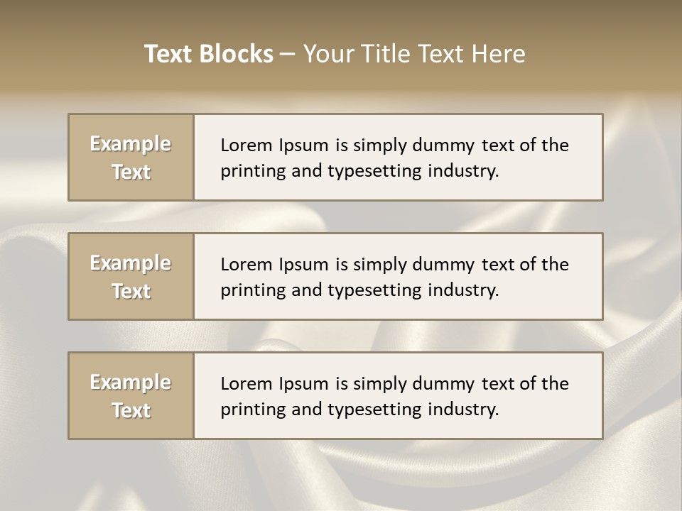 Sexy Silk Waves PowerPoint Template