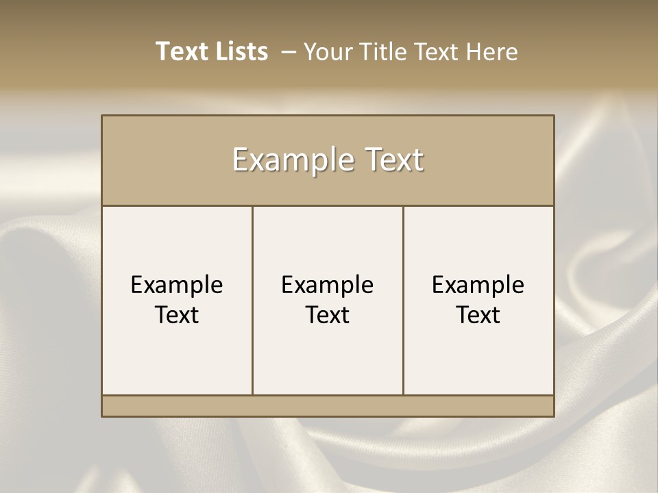 Sexy Silk Waves PowerPoint Template