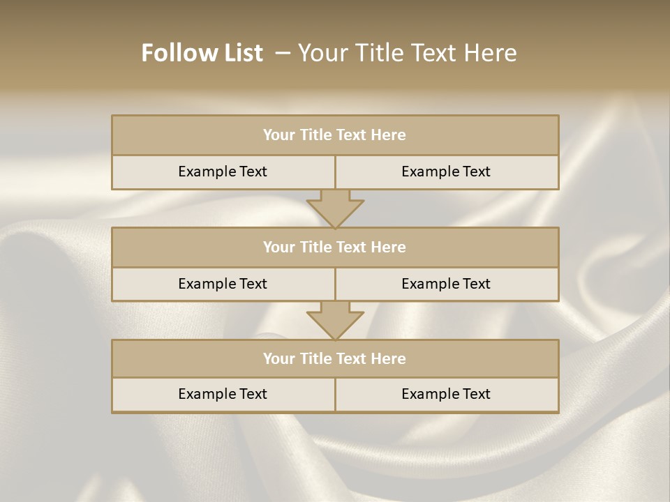 Sexy Silk Waves PowerPoint Template