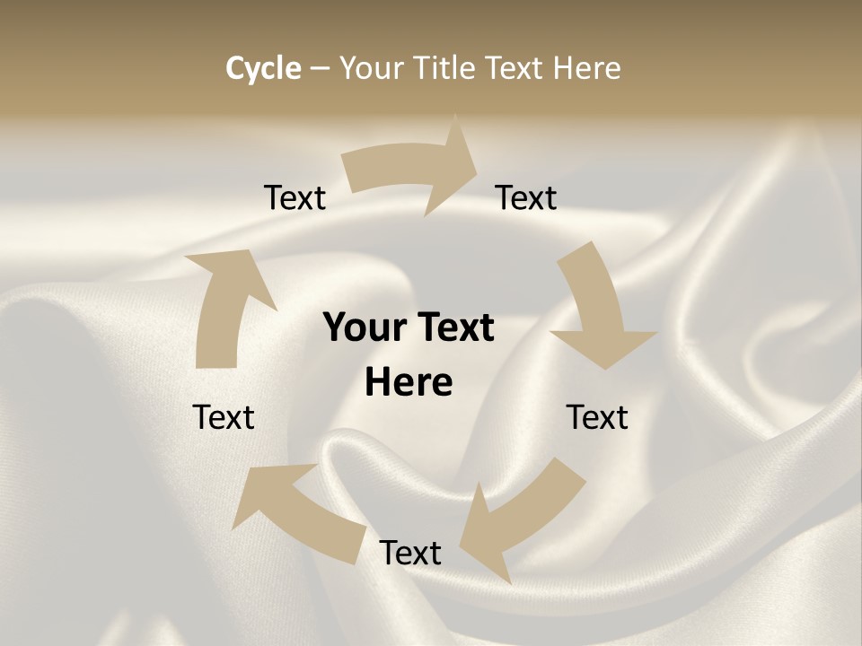 Sexy Silk Waves PowerPoint Template