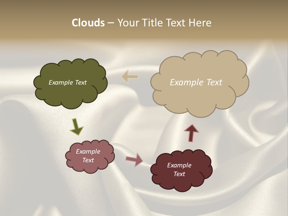 Sexy Silk Waves PowerPoint Template