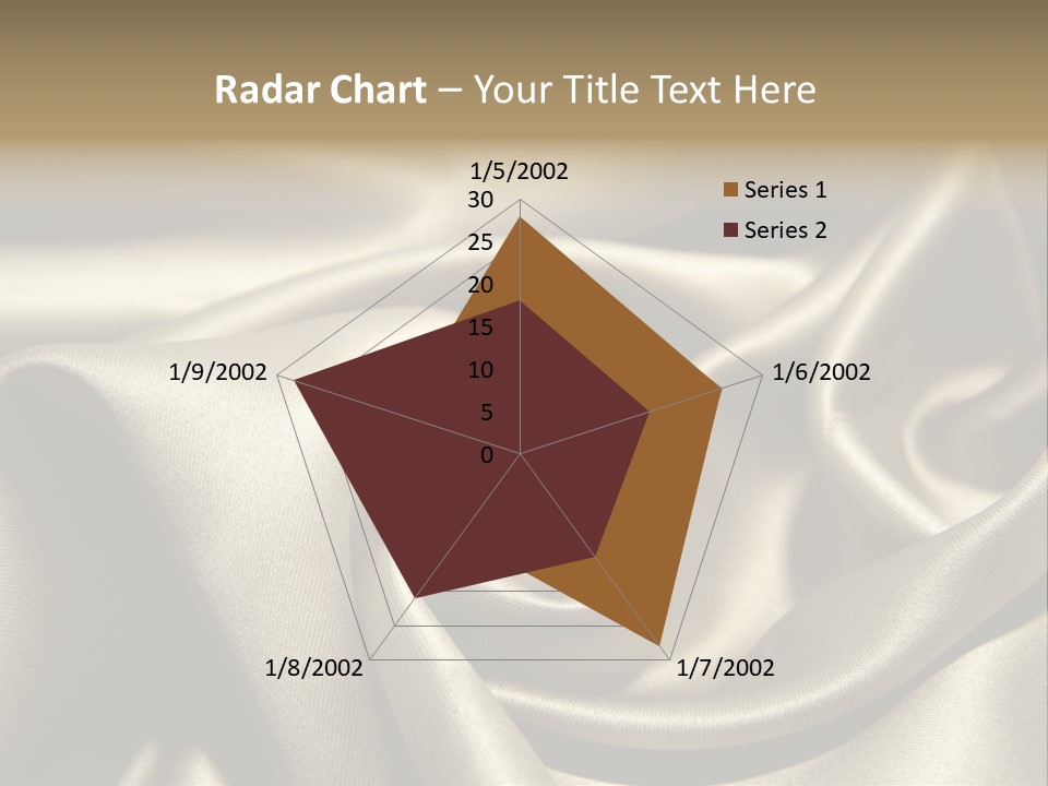 Sexy Silk Waves PowerPoint Template