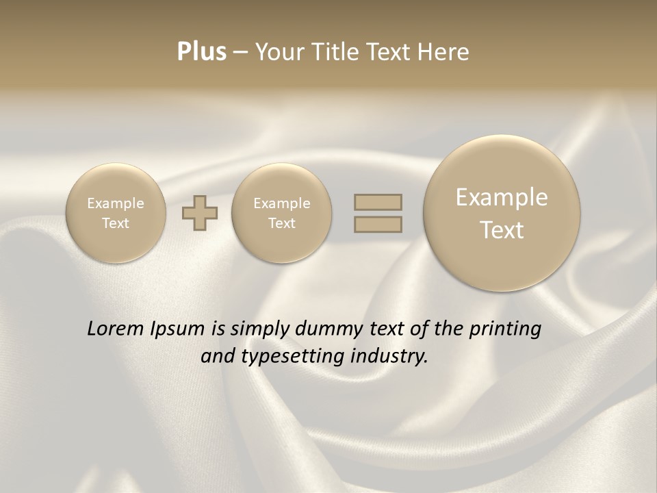 Sexy Silk Waves PowerPoint Template