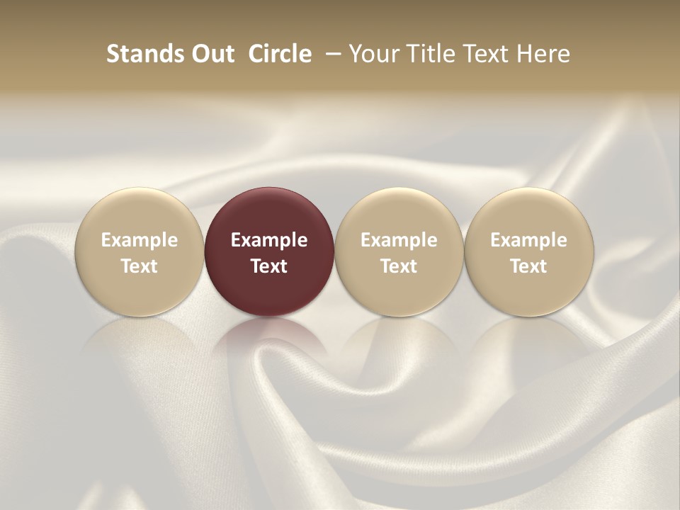 Sexy Silk Waves PowerPoint Template