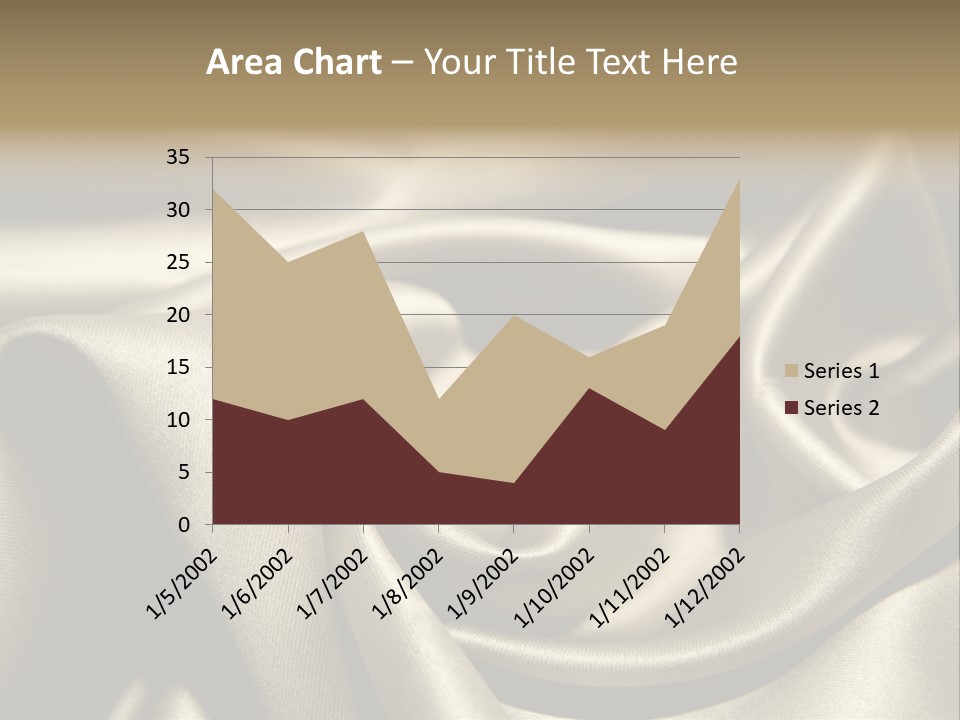 Sexy Silk Waves PowerPoint Template