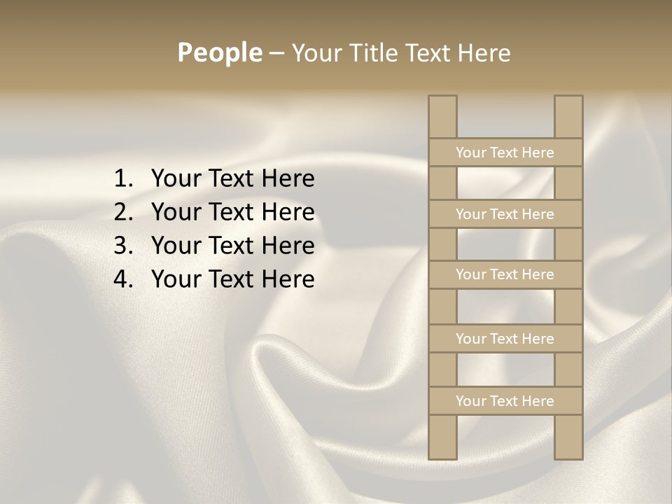 Sexy Silk Waves PowerPoint Template