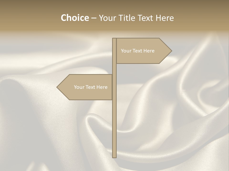 Sexy Silk Waves PowerPoint Template