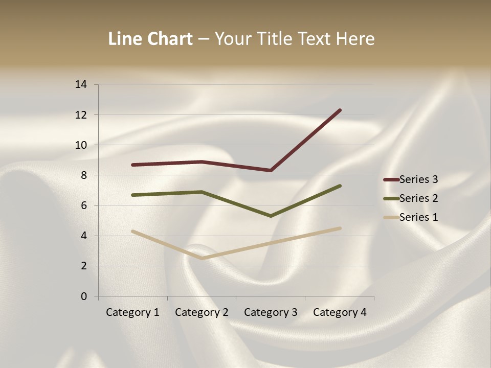 Sexy Silk Waves PowerPoint Template