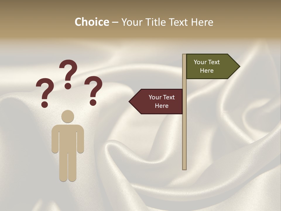 Sexy Silk Waves PowerPoint Template