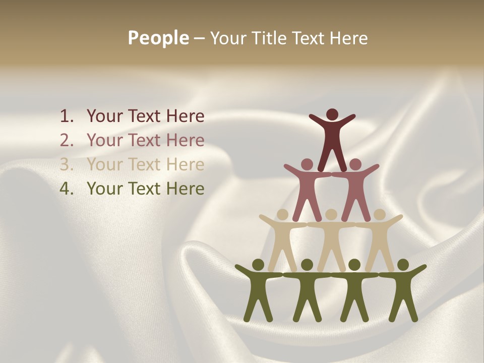 Sexy Silk Waves PowerPoint Template