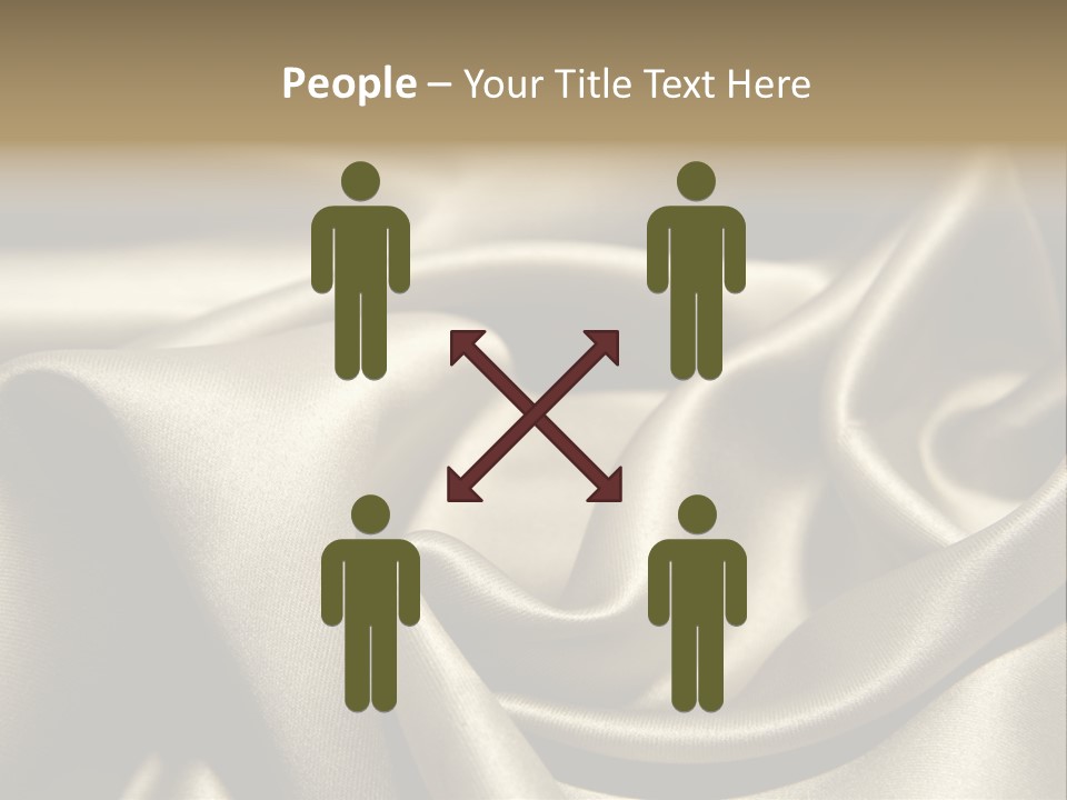 Sexy Silk Waves PowerPoint Template