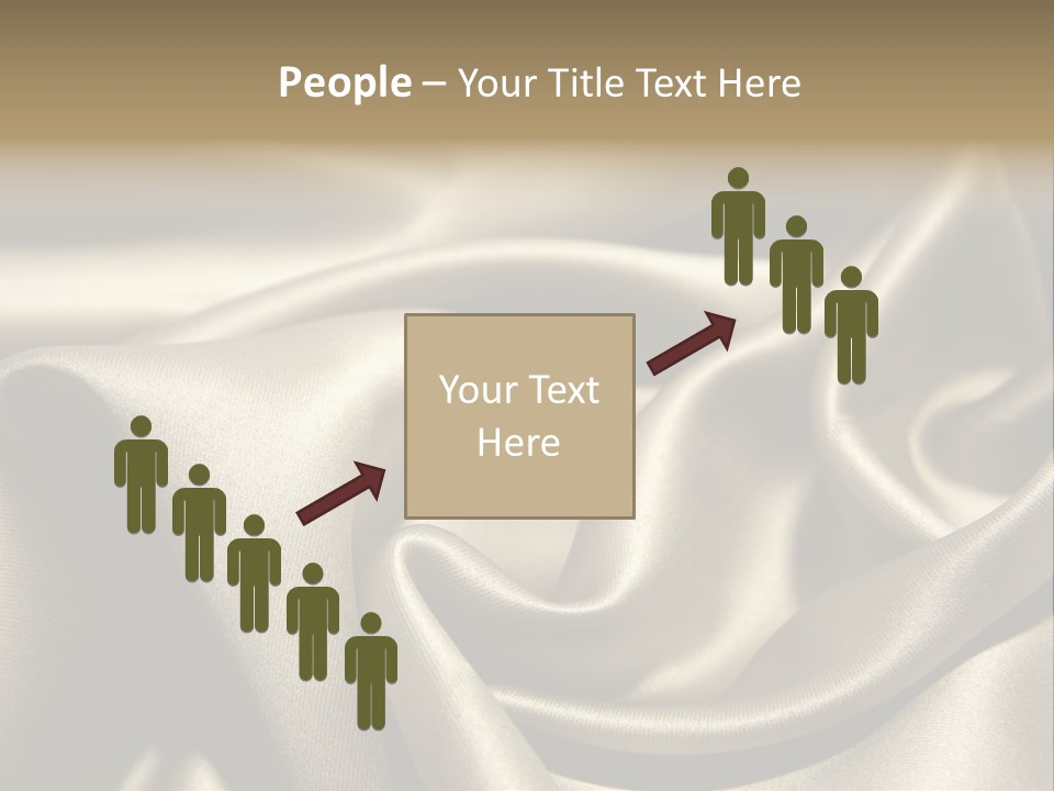 Sexy Silk Waves PowerPoint Template