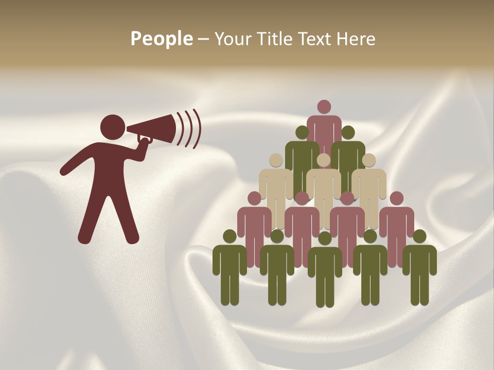 Sexy Silk Waves PowerPoint Template