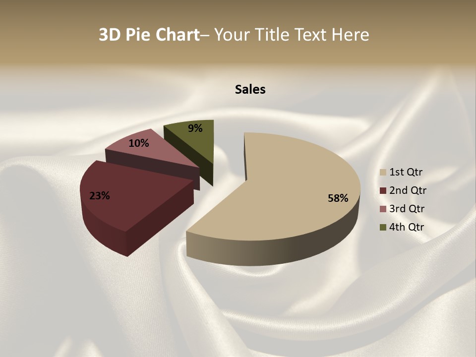 Sexy Silk Waves PowerPoint Template