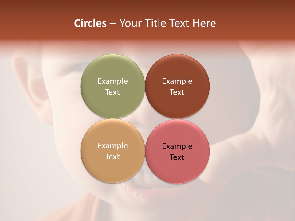 One Head Hair PowerPoint Template