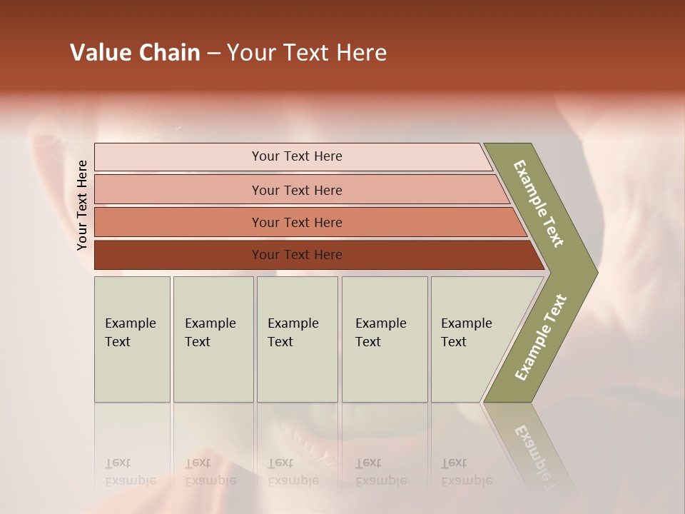 One Head Hair PowerPoint Template