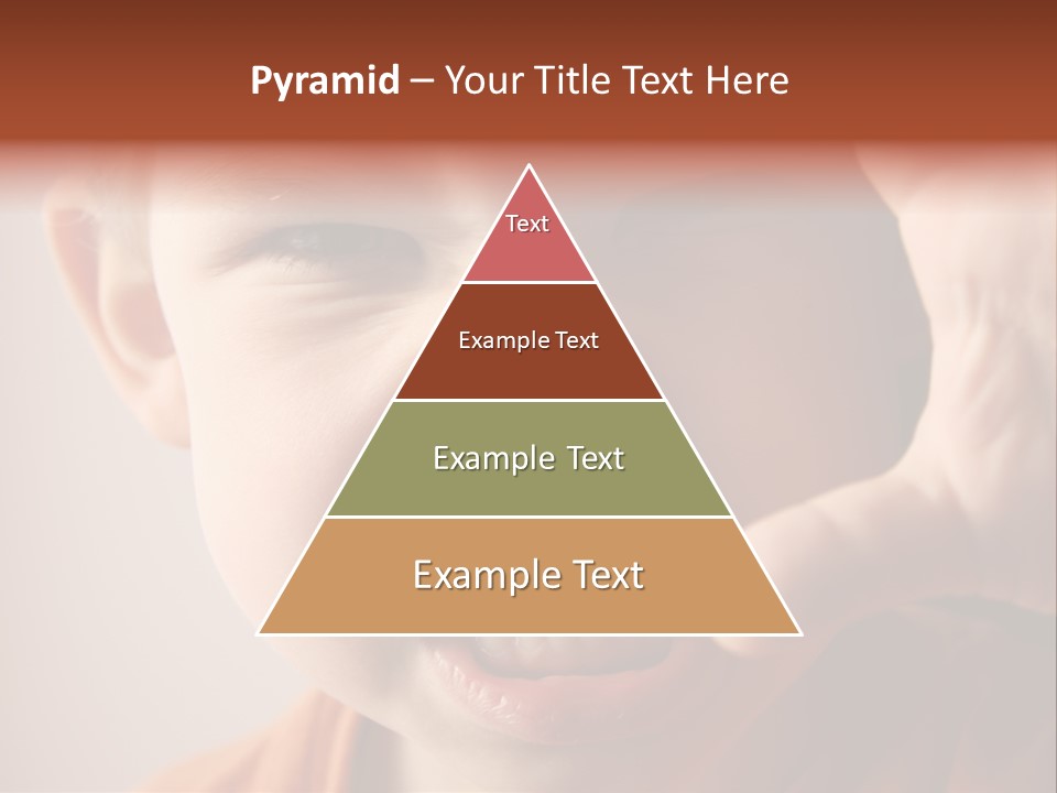 One Head Hair PowerPoint Template