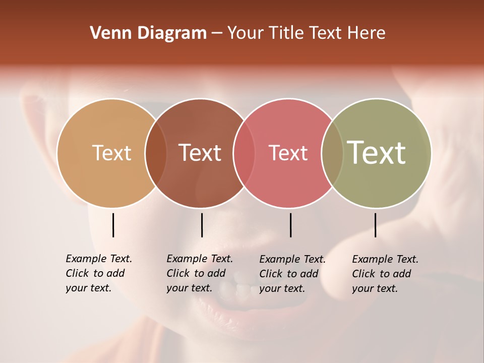 One Head Hair PowerPoint Template