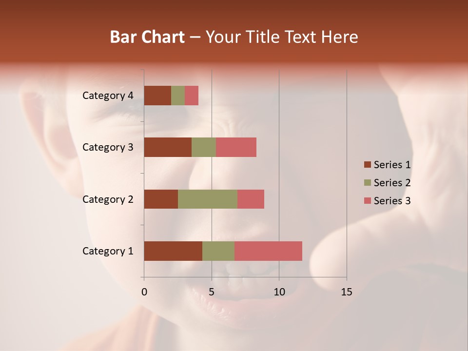 One Head Hair PowerPoint Template