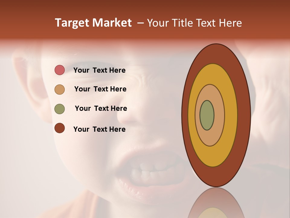 One Head Hair PowerPoint Template