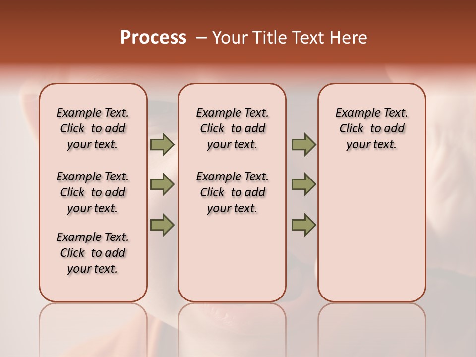 One Head Hair PowerPoint Template