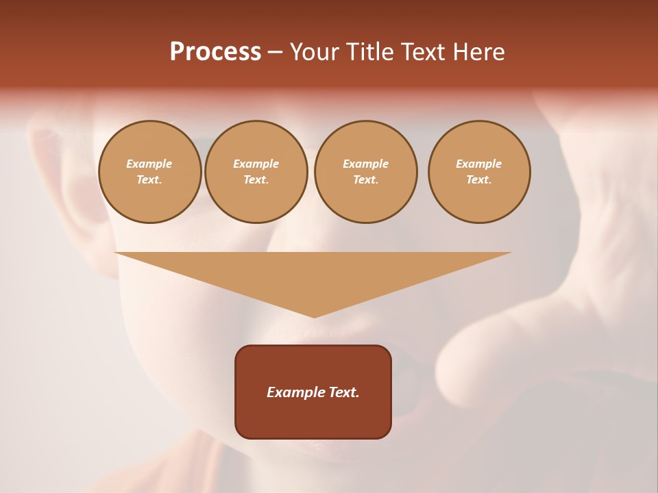 One Head Hair PowerPoint Template