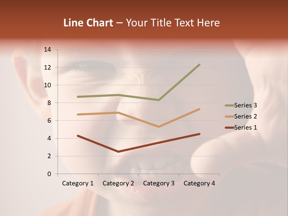 One Head Hair PowerPoint Template