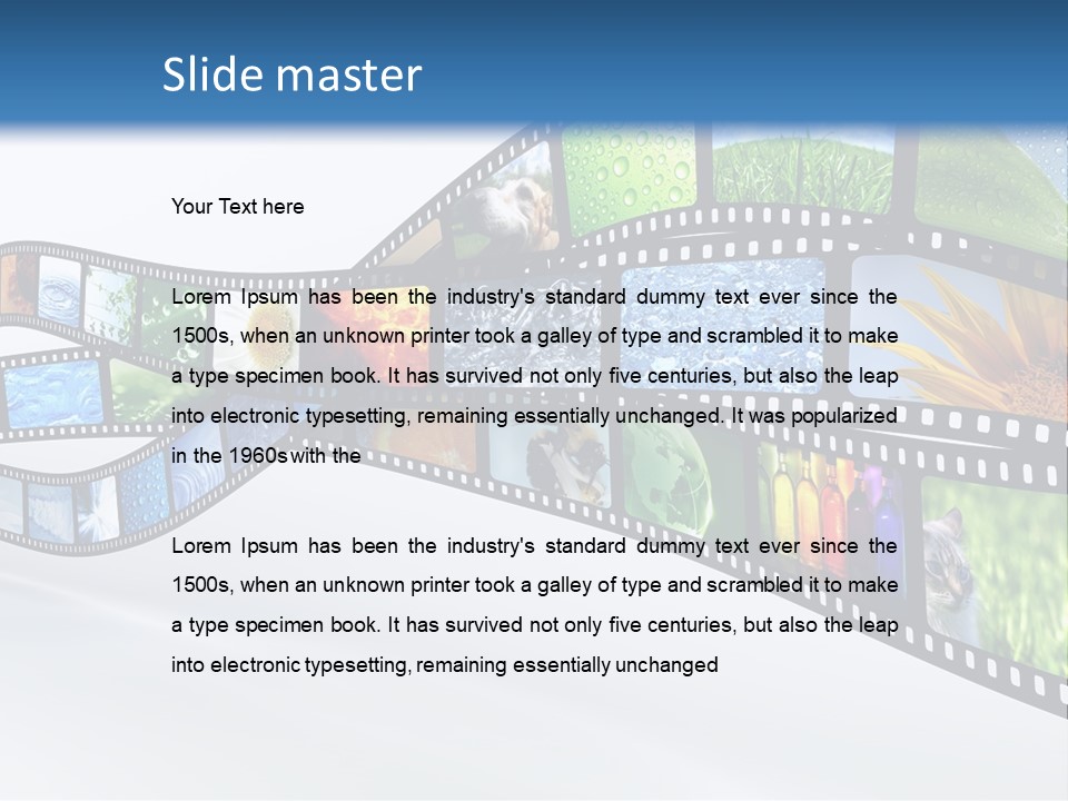 Shiny Studio Old PowerPoint Template