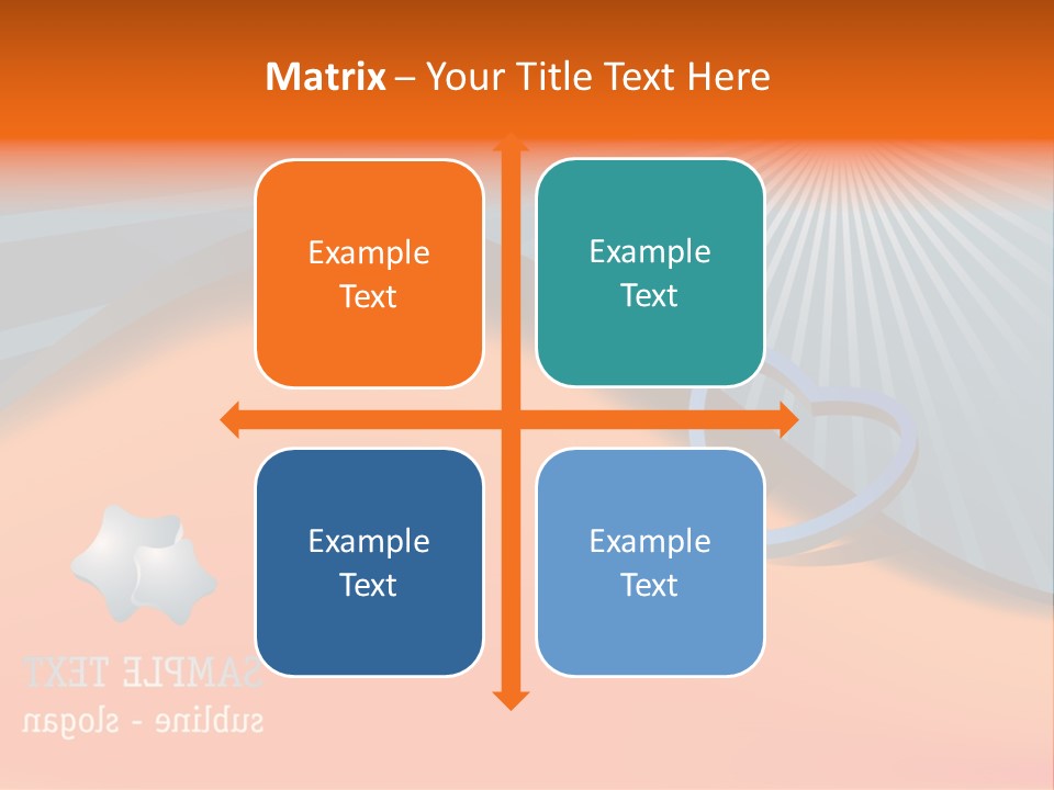 Banner Blank Business PowerPoint Template