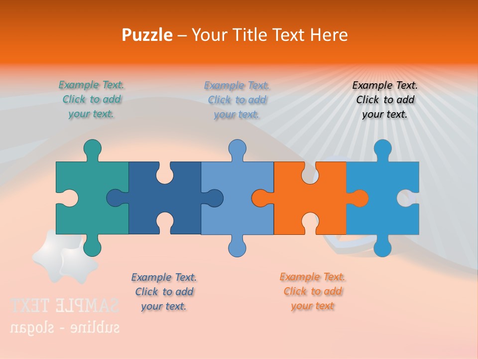 Banner Blank Business PowerPoint Template