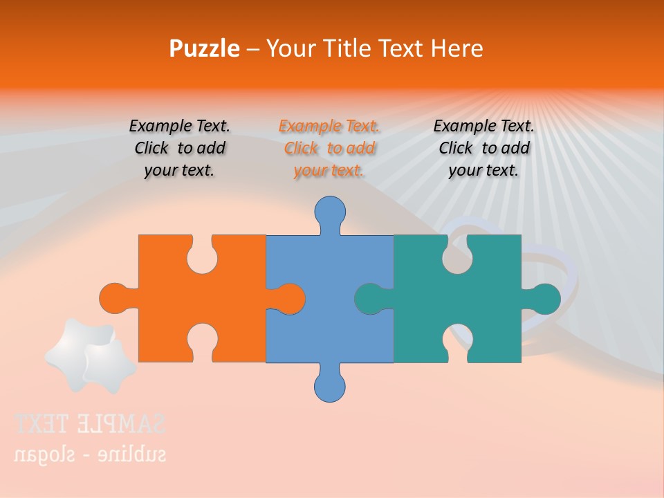 Banner Blank Business PowerPoint Template