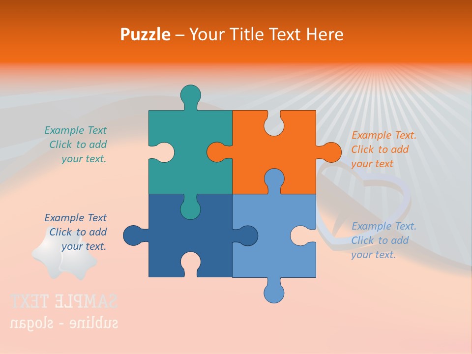 Banner Blank Business PowerPoint Template