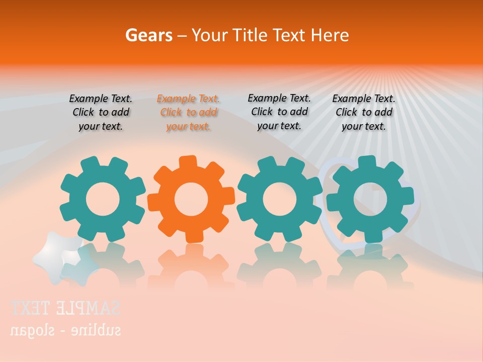 Banner Blank Business PowerPoint Template