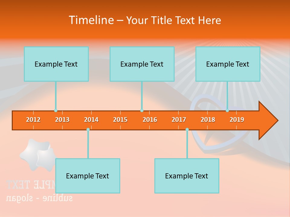 Banner Blank Business PowerPoint Template