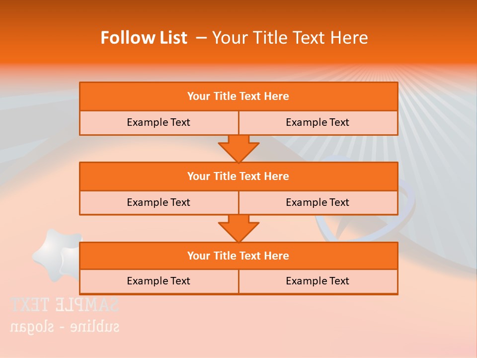 Banner Blank Business PowerPoint Template