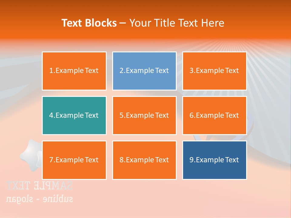 Banner Blank Business PowerPoint Template